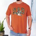 Hunting Dad Duck Camouflage Camo Preppy Camo Dad Camo Men's Comfort Colors T-Shirt Yam