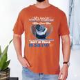 My Husband Is Guardian Angel He Watches Over My Back Memory Men's Comfort Colors T-Shirt Yam My Husband Is Guardian Angel He Watches Over My Back Memory Men's Comfort Colors T-Shirt Yam