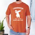 Now I'm Like Smart And Stuff Funny Graduation Tshirt Men's Comfort Colors T-Shirt Yam