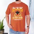 I'm A Super Proud Dad Of A 2025 Master's Degree Graduate Men's Comfort Colors T-Shirt Yam