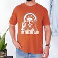 I'm Telling Dad Jesus Men's Comfort Colors T-Shirt Yam