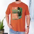 Introverted Murder Shows True Crime Lovers Introvert Men's Comfort Colors T-Shirt Yam