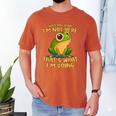 Introverts Thats What Im Doing Just Pretends Men's Comfort Colors T-Shirt Yam
