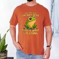 Introverts Thats What Im Doing Just Pretends Men's Comfort Colors T-Shirt Yam
