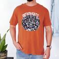Introverts Unite Quirky Solitude Men's Comfort Colors T-Shirt Yam