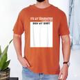 It's My Graduation Sign My Shirt Class Of 2022 For Men Women Men's Comfort Colors T-Shirt Yam
