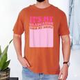 It's My Graduation Sign My Shirt Groovy Girls Graduation Men's Comfort Colors T-Shirt Yam