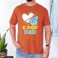 K-POP Dad Korean Lover K-Pop Music Cute Father Daddy Papa Men's Comfort Colors T-Shirt Yam
