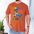 Kids Pre-K Graduate Dinosaur T-Rex Pre Kindergarten Graduation Men's Comfort Colors T-Shirt Yam
