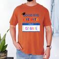 Kindergarten To 1st Grade Graduation T Shirt Men's Comfort Colors T-Shirt Yam