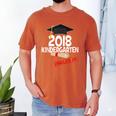 Kindergarten 2018 NAILED IT Graduation Graduate Men's Comfort Colors T-Shirt Yam