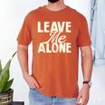 Leave Me Alone I Introvert Men's Comfort Colors T-Shirt Yam