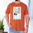 Little Miss Muffet Reading a Picture Book Men's Comfort Colors T-Shirt Yam Little Miss Muffet Reading a Picture Book Men's Comfort Colors T-Shirt Yam