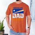 Marshallese Dad Marshall Islands Flag For Father's Day Men's Comfort Colors T-Shirt Yam