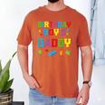 Master Builder Birthday Boy's Daddy Building Bricks Blocks Men's Comfort Colors T-Shirt Yam Master Builder Birthday Boy's Daddy Building Bricks Blocks Men's Comfort Colors T-Shirt Yam