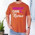 Memory Care Nurse Medical Assistant RN Student Men's Comfort Colors T-Shirt Yam Memory Care Nurse Medical Assistant RN Student Men's Comfort Colors T-Shirt Yam