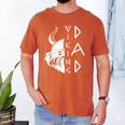 Men Celtic Norse Mythology Viking Dad Men's Comfort Colors T-Shirt Yam