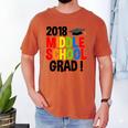 Middle School Graduation Class Of 2018 Shirt Men's Comfort Colors T-Shirt Yam