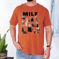 MILF Man I Love Ferrets Ferret Mom Dad Ferret Owner Men's Comfort Colors T-Shirt Yam MILF Man I Love Ferrets Ferret Mom Dad Ferret Owner Men's Comfort Colors T-Shirt Yam