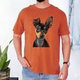 Miniature Pinscher Shirt Dog Mom Dad Tshirt Love Puppy Pet Men's Comfort Colors T-Shirt Yam