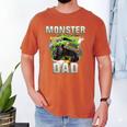 Monster Truck Dad Monster Truck Are My Jam Adults Kids Men's Comfort Colors T-Shirt Yam