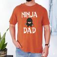 Ninja Dad Tshirt Ninja Shirt Ninja Tshirts Father Men's Comfort Colors T-Shirt Yam