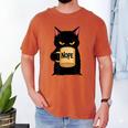 Nope Coffee Cat – Introvert Humor Monday Kitty Men's Comfort Colors T-Shirt Yam Nope Coffee Cat – Introvert Humor Monday Kitty Men's Comfort Colors T-Shirt Yam