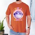 Not a Hugger Cute Pufferfish Autism Awareness Introverts Men's Comfort Colors T-Shirt Yam Not a Hugger Cute Pufferfish Autism Awareness Introverts Men's Comfort Colors T-Shirt Yam