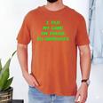 I Paused My Game To Graduate School Graduation Gamer Men's Comfort Colors T-Shirt Yam