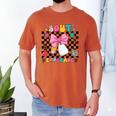 Peace Out 2nd Grade Graduation Last Day School Second Grade Men's Comfort Colors T-Shirt Yam
