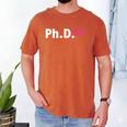 Ph Diva Women Dissertation Doctoral Degree Graduation PhD Men's Comfort Colors T-Shirt Yam