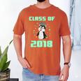 Pinguin Class 2018 Shirt Graduation Kids Graduate Men's Comfort Colors T-Shirt Yam
