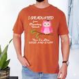 Pink I Graduated From Elementary Graduation Men's Comfort Colors T-Shirt Yam
