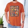 Play Cars On Dad's Back Mom's Back City Map BACK PRINT ONLY Men's Comfort Colors T-Shirt Yam