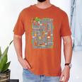 Play Cars On Dad's Back Shirt Kids And Fathers Play Men's Comfort Colors T-Shirt Yam