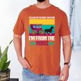 Please Be Patient With Me I'm From The 1900s Cool Dad Premium Men's Comfort Colors T-Shirt Yam