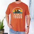 Please Be Patient With Me I'm From The 1900s Father's Day Men's Comfort Colors T-Shirt Yam