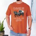 Please Be Patient With Me I'm From The 1900s Humorous Saying Premium Tri-Blend Men's Comfort Colors T-Shirt Yam