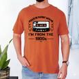 Please Be Patient With Me I'm From The 1900s Sarcastic Idea Men's Comfort Colors T-Shirt Yam