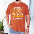Proud Aunt Of a Class Of 2022 Graduate Graduation 2022 Women Men's Comfort Colors T-Shirt Yam