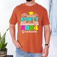 Proud Aunty Of Kindergarten Graduate 2024 Graduation Aunty Men's Comfort Colors T-Shirt Yam
