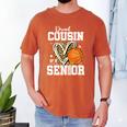 Proud Cousin Of A 2026 Senior Basketball Graduation Leopard Men's Comfort Colors T-Shirt Yam