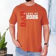 Proud Dad Of Class Of 2026 Graduate Men's Comfort Colors T-Shirt Yam