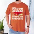 Proud Dad Graduation Shirt 2018 Graduate Tee Men's Comfort Colors T-Shirt Yam