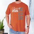 Proud Mom Of A 2026 Graduate Grad Senior Mother Graduation Men's Comfort Colors T-Shirt Yam