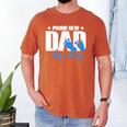 Proud New Dad It's A Boy Men's Comfort Colors T-Shirt Yam