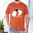 This Queen Mastered It Masters Graduation Class Of 2026 Men's Comfort Colors T-Shirt Yam