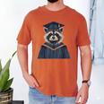 Raccoon Graduation Men's Comfort Colors T-Shirt Yam