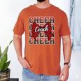 Red Sport Loud Proud Cheer Coach Dad Father's Day Men's Comfort Colors T-Shirt Yam Red Sport Loud Proud Cheer Coach Dad Father's Day Men's Comfort Colors T-Shirt Yam