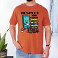 Respect Elders Cellphone Pushing Books In a Wheelchair Men's Comfort Colors T-Shirt Yam Respect Elders Cellphone Pushing Books In a Wheelchair Men's Comfort Colors T-Shirt Yam